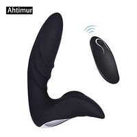 Personal Handheld Electric Massager,Waterproof 12 Pulse Modes Plug Stimulator for Man Men Prime,Remote Control and Rechargeable