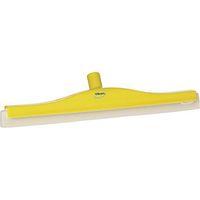 Vikan 77636 Foam Rubber Polypropylene Frame Fixed Head Swivel Neck Squeegee, 20", Yellow