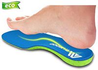 High Arch Support Plantar Fasciitis Orthotic Inserts for Flat Feet Pronation Replacement Lightweight Insoles Soft Cushioned pad Against Feet Pain for Men and Women