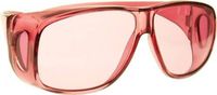 Fit Over Color Therapy Glasses, Poker Sunglasses - Pink