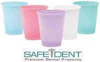 Safe-Dent Disposable 5 oz Plastic Medical Dental Cups 1000 Count (Dusty Rose)