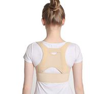 YIZHIQI Posture Corrector Back Support Bra for Women Push Up Chest Breast Hunchback Relief Humpback Correction Brace Up Back Upper Shoulder Shapewear Body Shaper,L