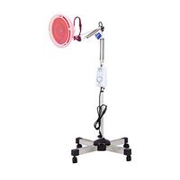 OCYE Infrared Heat Lamp, Professional Infrared Therapy Lamp Massage Lamp, 360° Rotating lamp Holder, Adjustable arm, Pain Relief Beauty Care (Wheel)