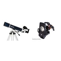 Celestron 22150 Omni XLT AZ 102mm Refractor (Blue) with NexYZ 3-Axis Universal Smartphone Adapter