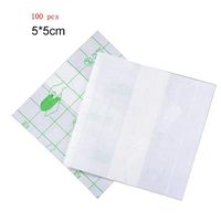 100 Pcs Waterproof Transparent Adhesive Wound Dressing Fixer Plaster Stretch Fixation Tape