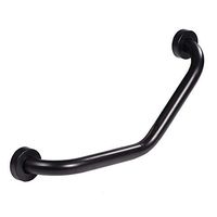 Shower Grab Bars Stainless Steel Handrail Wall Mounted Handle for Bathroom, Shower Room, Bathtub 16.93inch (Black)