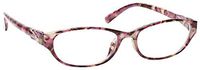 The Reading Glasses Company Pink Tortoiseshell Wrap Readers Designer Style Womens Ladies R69-4 +1.75