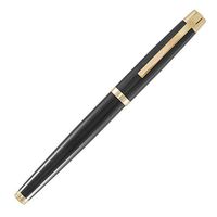 Waterford Metro Black GT Rollerball Pen - WM-831-BKG by Waterford