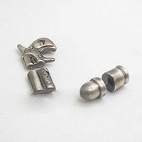 Antique Silver Pistol Bullet Gun Shaped Charm Earrings Ear Studs Punk ewelry Good Jewerly Fine Fashion Design Designer Girls Pretty Brides Comfortable Charms