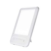 Light Therapy Lamp, Rotatable Stand &Timer Setting 10000 Lux Adjustable Brightness Levels for Happy Life and Job