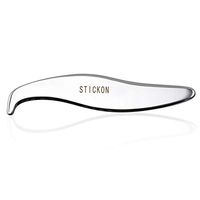 Stainless Steel Gua Sha Scraping Massage Tool - STICKON IASTM Tools Great Soft Tissue Mobilization Tool (A Shape)