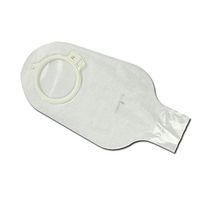 PIWYHOW Ostomy Supplies, Ostomy Bags Drainable Pouches with Measure Card, Two Piece Drainable Pouches for Ileostomy Stoma Care, Cut-to-Fit