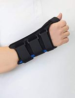 Protect.Universal Wrist Brace, Black/Blue (Standard, Right)