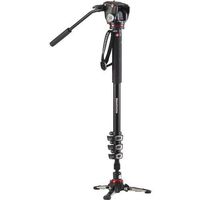 Manfrotto Xpro Aluminum Video Monopod with 2-Way Video Head, Black (MVMXPROA42WUS)
