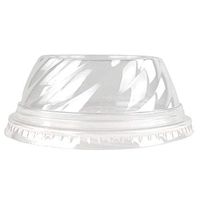 Clear Plastic Sundae Lid - 12 oz Disposable Dessert Lids - Perfect For Our 8 & 12 oz Sundae Cups! Many Sizes - Frozen Dessert SuppliesCup Sold Separately - 100 Count