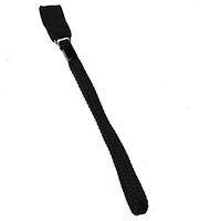 PCP Cane Wrist Strap, Durable Triple Braided Elastic Nylon Lanyard for Canes, Black