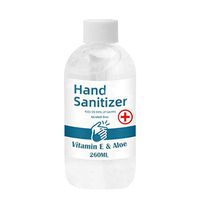 MRktkr Hand Sanitizer Gel - Rinse Free Hand Soap Travel Size Disposable Hand Sanitizer Moisturizing & Refreshing Gel Cleanser Instant Hand Sanitizer Effective 99.99% Skin Cleansing 50ml+260ml