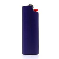 Lucklybestseller Metal Lighter Case Cover Holder Sleeve Pouches for BIC Full Size Lighter Type J6 (Purple)