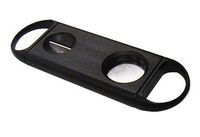 Prestige Import Group - V-Cut & Guillotine Combo Black Cigar Cutter