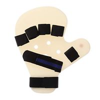 LIOOBO Finger Splint Fingerboard Hand Wrist Training Stroke Patients Support Brace for Tendinitis Sprain Arthritis Dislocation Right Hand Size L