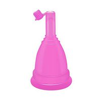 DESTINLEE Menstrual Cup - Reusable Medical-Grade Silicone Tampon and Pad Alternative Most Comfortable Period Cup Wear for 12 Hours