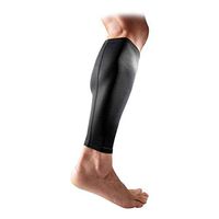McDavid Pair Compression Reflective Calf Sleeves, Medium, Ultra Black