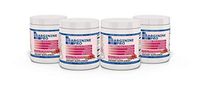 L-arginine Pro, 1 Now L-arginine Supplement - 5,500mg of L-arginine Plus 1,100mg L-Citrulline + Vitamins & Minerals for Cardio Health, Blood Pressure (Raspberry, 4 Jars)