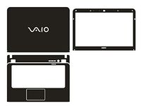 Special Laptop Black Carbon fiber Vinyl Skin Stickers Cover Guard for SONY VAIO SVE14125CLB SVE14126PLB 14"