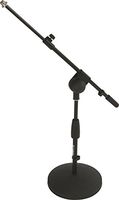 Quik Lok Short Microphone Stand with Telescopic Mic Metal Boom Swivel (A-495)