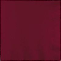 Burgundy Dinner Napkins, 25 Ct