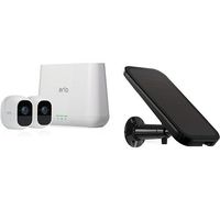 Arlo Pro 2 - Wireless Home Security Camera System with Solar Panel | Rechargeable, Night vision, Indoor/Outdoor, 1080p, 2-Way Audio, Wall Mount | Cloud Storage Included | 2 camera kit (VMS4230P)