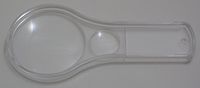 Plastic Handheld Lens: 6x 3x Magnifying Glass Magnifier Pack of 50