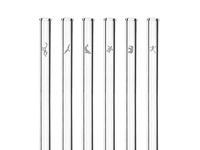 HALM Glass Straws - Earth Day Charity Edition - 6 Reusable Drinking Straws engraved with Endangered Animals - 20 cm (8 in) x 0.9 cm - Made in Germany - Dishwasher Safe - Eco-Friendly