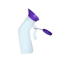 ZMM® Urinal Pot, Men 1000ML Portable Urinal Child Household Chamber Pot Bed Old Man Urine Hospital Urine Collector Suitable for Camping Car Travel 29.1 X 13.1 X 9.8 cm