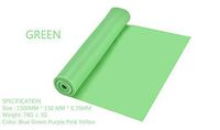 Aimee_JL Professional Latex Resistance Bands For Upper and Lower Body Exercise, Physical Therapy, Lower Pilates, At-Home Workouts, and Rehab,Size： 1500MM150MM0.35MM (Green)