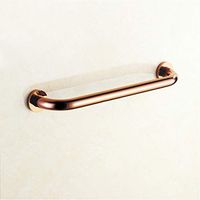 Never give up Copper Rose Gold Bathtub handrail Toilet handrail Bathroom handrail Handle Elderly Anti-Slip Handle