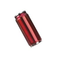 ZHENQ Stainless Steel Vacuum Flask with Straw Coffee Cooler, Green Paint, Curing Treatment, Safe and Healthy, Comfortable to The Touch (Color : Red)