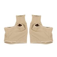 Weite Bunion Corrector, 1 Pair Bunion Relief Protector Sleeves Kit, Treat Pain in Hallux Valgus, Big Toe Joint, Hammer Toe, Toe Separators Spacers Straighteners Aid Surgery Treatment (Beige, Small)