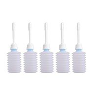 SUPVOX 10pcs Clistere per pulizia anale Enema Douche anale in Silicone 200ml (Blue)