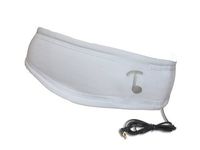 TOOKS SPORTEC Band (Dryfit) - Headphone Headband - Color: PRO White, 100% Prostretch (Dryfit) Keeps You Cool from Sports to Sleep