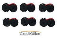 Compatible Universal Calculator Spool EPC B / R Black and Red Ribbons, Works for Casio 210 ER, Casio 2101 ER, Casio 2102 ER, Casio 2112 ER