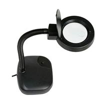 Magnifier Household Textile Small 5 X Magnifying Glass Lamp 10 Times A Magnifying Glass to Read with Light Amplification Reading Magnifier