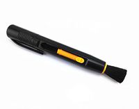 yueton?Pen Shape Double Ended Retractable Adjustable Button Cleaning Brush Mini Handheld Portable Magic Brush Cleaner Dusting Brush