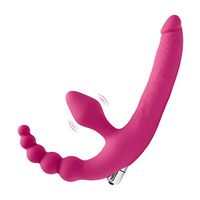 Y-QUARTER Female Six Toy Double Penetration Dillos Vibrantor for Couples, Adults