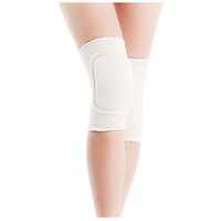 George Jimmy Knee Brace Sleeve for Yoga/Dance/Football/Basketball Sports Protection White