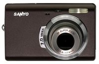 Sanyo Xacti VPC-S600 - Digital camera - compact - 6.0 Mpix - optical zoom: 3 x - supported memory: MMC, SD, SDHC