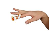 Aluminum Padded Finger Splint Immobilizer for Acute Injury & Knuckle Fracture (Small)