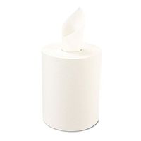 Nonperforated Paper Towel Roll, 8 x 600ft, White, 12 Rolls/Carton, Sold as 1 Carton