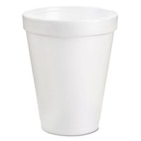 DTM8J8 - Dart Disposable Styrofoam Drinking Cups,White,8.000 OZ
