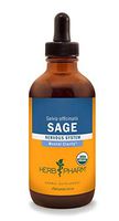 Herb Pharm Certified Organic Sage Liquid Extract for Mental Clarity Support - 4 Ounce